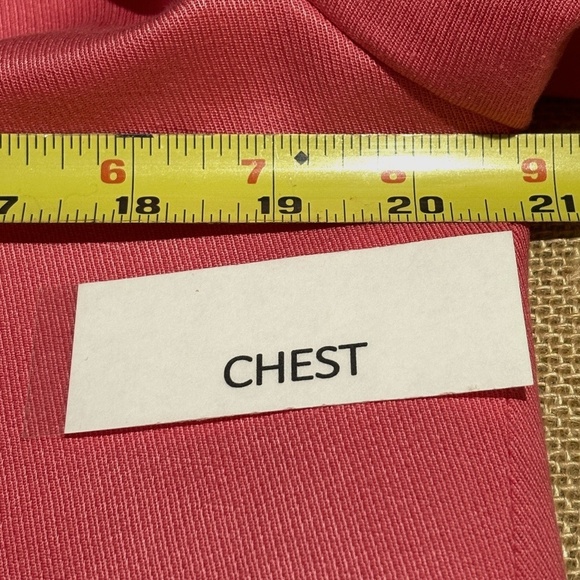 Ann Taylor Womens Crop Open Front Blazer Sz M Coral Pink Office Business Career - Picture 5 of 9